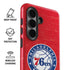 NBA Philadelphia 76ers Distressed Galaxy S26 Impact Case