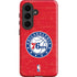 NBA Philadelphia 76ers Distressed Galaxy S26 Plus Impact Case