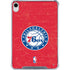NBA Philadelphia 76ers Distressed iPad 11th Gen (2025) Clear Case