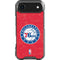 NBA Philadelphia 76ers Distressed iPhone 17 Air Clear Case