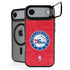 NBA Philadelphia 76ers Distressed iPhone 17 Air Kickstand Case