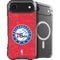 NBA Philadelphia 76ers Distressed iPhone 17 Air MagSafe Case