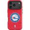 NBA Philadelphia 76ers Distressed iPhone 17 Pro Impact Case