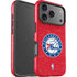 NBA Philadelphia 76ers Distressed iPhone 17 Pro Impact Case