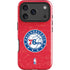 NBA Philadelphia 76ers Distressed iPhone 17 Pro Max Impact Case