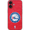 NBA Philadelphia 76ers Distressed iPhone 17 Skin