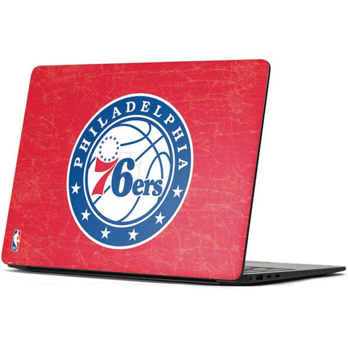 NBA Philadelphia 76ers Distressed Surface Laptop 7 13.8in Skin