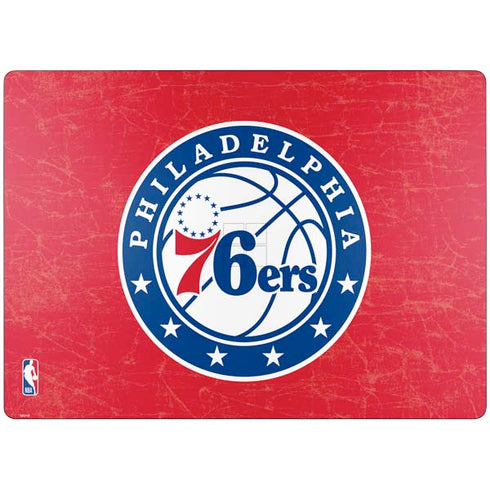 NBA Philadelphia 76ers Distressed Surface Laptop 7 15in Skin