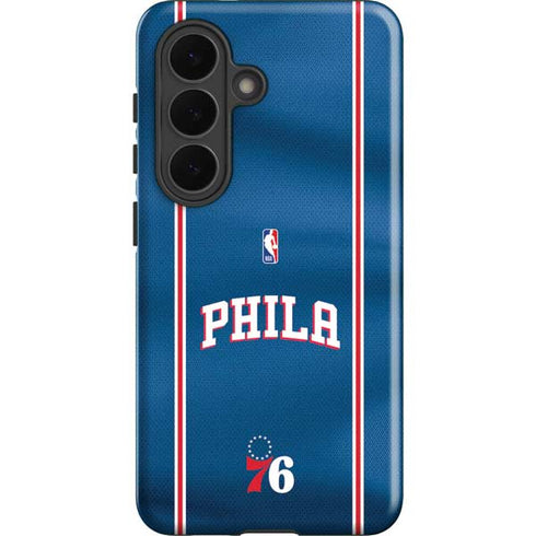 NBA Philadelphia 76ers Jersey Galaxy S26 Plus Impact Case