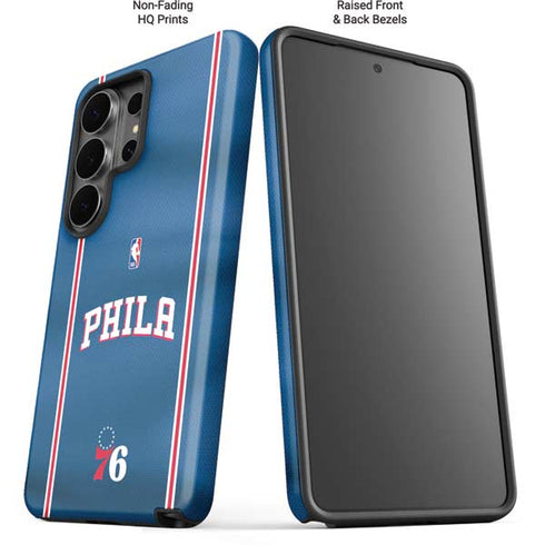 NBA Philadelphia 76ers Jersey Galaxy S26 Ultra Impact Case
