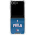 NBA Philadelphia 76ers Jersey Galaxy Z Flip7 Clear Case
