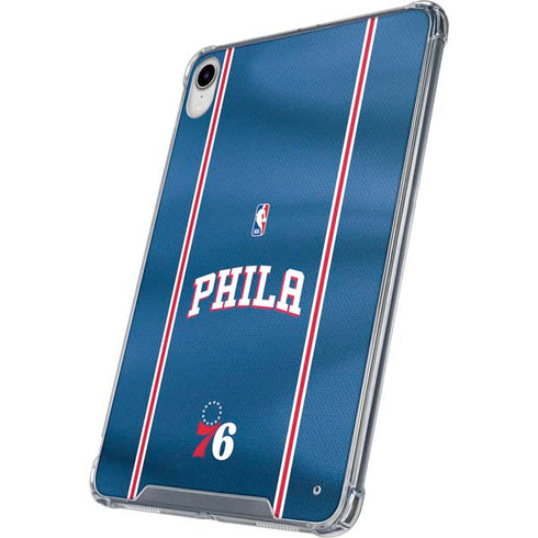 NBA Philadelphia 76ers Jersey iPad 11th Gen (2025) Clear Case