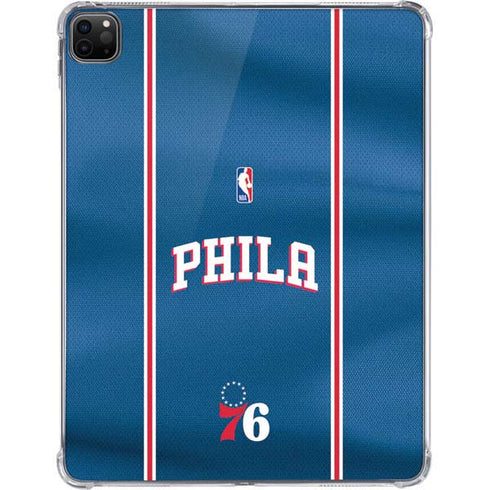 NBA Philadelphia 76ers Jersey iPad Pro 11in (2024) Clear Case