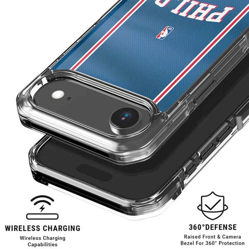 NBA Philadelphia 76ers Jersey iPhone 17 Air Clear Case