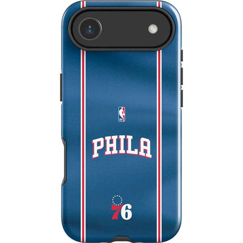 NBA Philadelphia 76ers Jersey iPhone 17 Air Impact Case