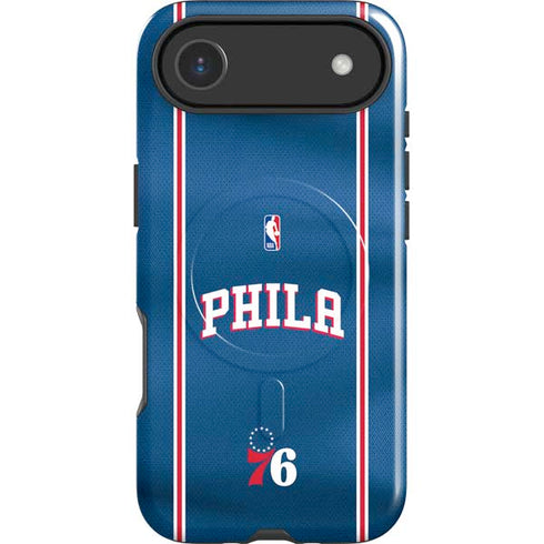 NBA Philadelphia 76ers Jersey iPhone 17 Air Magsafe Impact Case