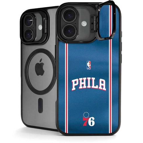 NBA Philadelphia 76ers Jersey iPhone 17 Kickstand Case