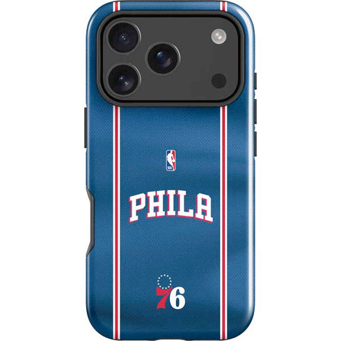 NBA Philadelphia 76ers Jersey iPhone 17 Pro Impact Case