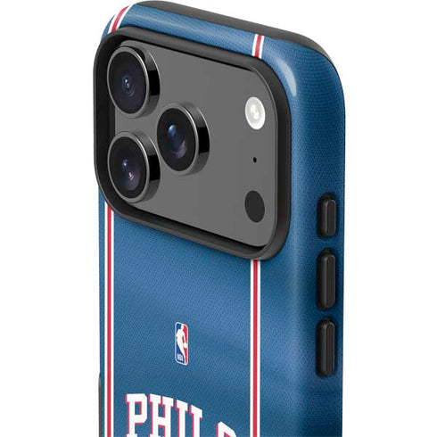 NBA Philadelphia 76ers Jersey iPhone 17 Pro Max Impact Case