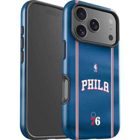NBA Philadelphia 76ers Jersey iPhone 17 Pro Max Impact Case