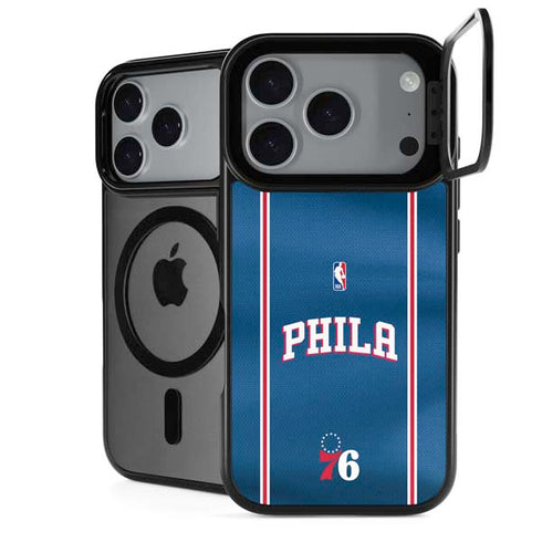 NBA Philadelphia 76ers Jersey iPhone 17 Pro Max Kickstand Case