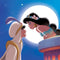Disney Aladdin and Princess Jasmine Kiss iPhone 14 Pro Max Folio Case