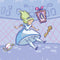 Disney Alice in Wonderland Falling down the Rabbit Hole Galaxy Z Flip6 Skin