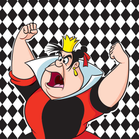 Disney Alice in Wonderland Queen of Hearts Off with their Head! Wii Remote Controller Skin