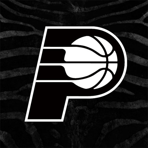NBA Indiana Pacers Black Animal Print Galaxy Buds Plus Skin