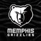 NBA Memphis Grizzlies Black Animal Print Galaxy A50 Clear Case