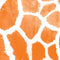 Tangerine Safari Animal Print Color Pop PS5 Slim Digital Edition Bundle Skin