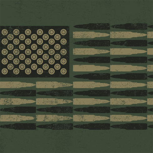 Bullet American Flag Galaxy Buds Plus Skin