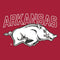 University of Arkansas-Fayetteville Razorbacks Logo Galaxy A30 Clear Case