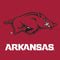 University of Arkansas-Fayetteville Razorbacks Red Logo Wii (Includes 1 Controller) Skin