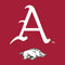 University of Arkansas-Fayetteville A Red Universal Laptop 12in (9.8 x 6.8in) Skin