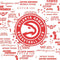 NBA Atlanta Hawks Blast Amazon Echo Buds Skin