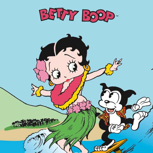 Betty Boop Surfing Wii Remote Controller Skin