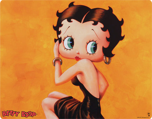 Betty Boop Little Black Dress iPhone 15 Pro Max Clear Case