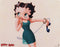 Betty Boop On the Phone Google Stadia Controller Skin