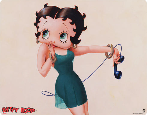 Betty Boop On the Phone Moto E5 Plus Skin