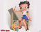 Betty Boop The Artist Galaxy Buds Live Skin