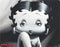 Betty Boop Black and White Google Stadia Controller Skin