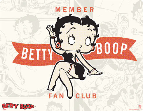 Betty Boop Member Fan Club Nintendo 2DS Skin