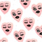 Bouffants and Broken Hearts Winking Hearts AirPods Pro 2nd Gen Skin