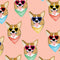 Bouffants and Broken Hearts Corgi Love Galaxy Buds Live Skin