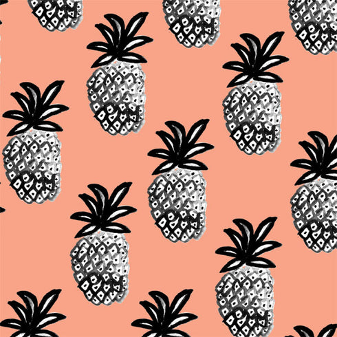 Bouffants and Broken Hearts Gray Scale Pineapple Amazon Echo Buds Skin