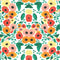 Bouffants and Broken Hearts Geometric Flowers Amazon Echo Buds Skin