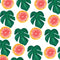 Bouffants and Broken Hearts Tropical Leaves and Citrus AirPods Pro 2nd Gen Skin