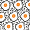 Bouffants and Broken Hearts Eggs Wii Remote Controller Skin
