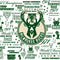 NBA Milwaukee Bucks Historic Blast New Amazon Echo Buds Skin
